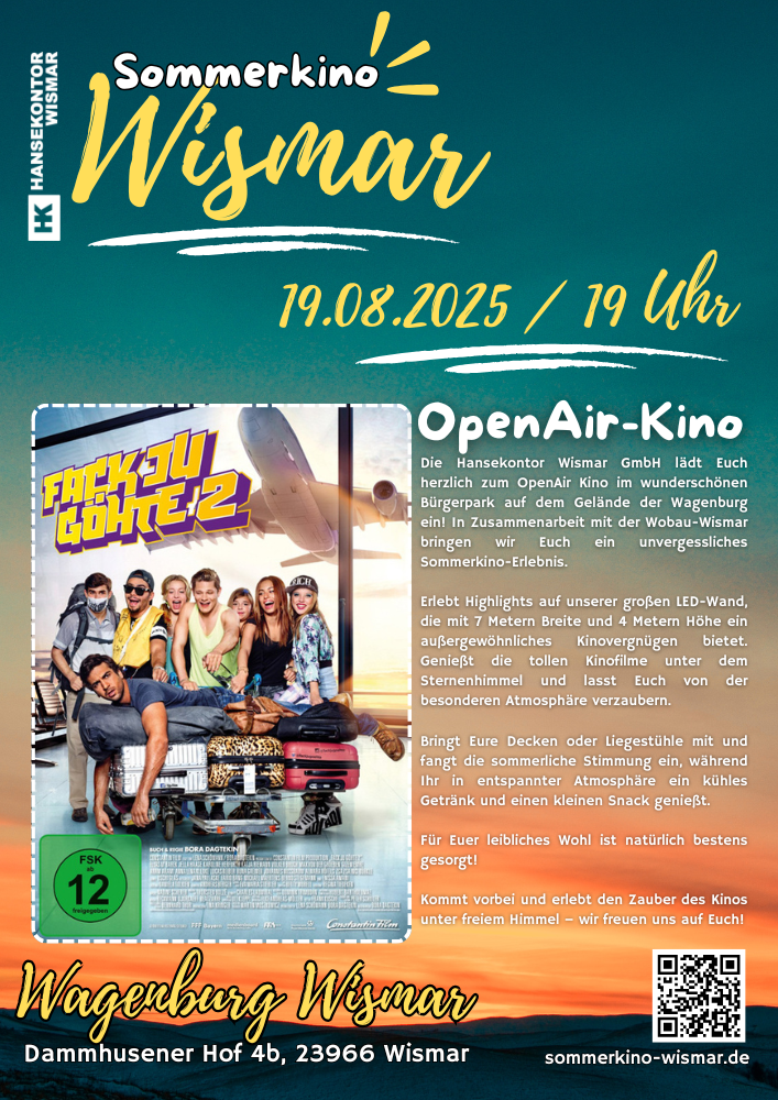 19.08.2025 | Sommerkino Wismar