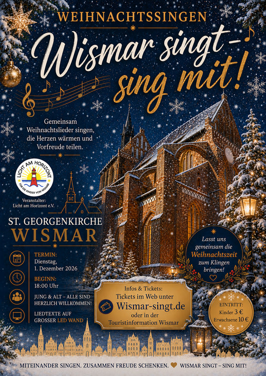 01.12.2026 | Wismar singt – sing mit!