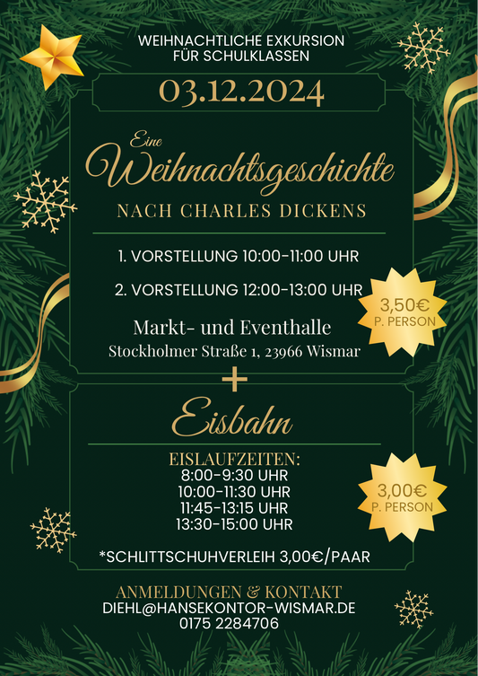 03.12.2024 | Weihnachtsmärchen & Eislaufen