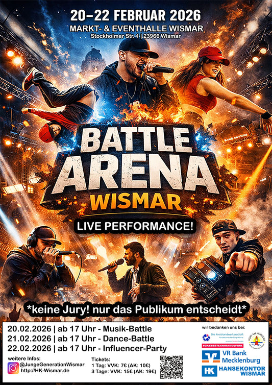 Battle Arena Wismar (1 Tag)